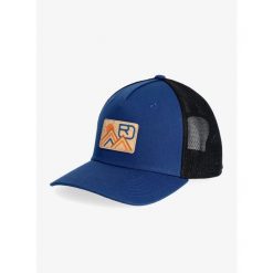 Czapka z daszkiem Ortovox Corky Trucker Cap - petrol blue. Niebieskie czapki z daszkiem ORTOVOX, bez wzorów. Za 161.99 zł.