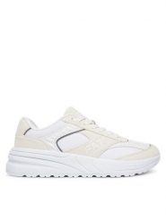 EA7 Emporio Armani Sneakersy 7X000359 AF19081 M0032 Biały. Białe buty sportowe casual EA7 Emporio Armani, bez wzorów, z materiału, bez zapięcia. Za 539.99 zł.