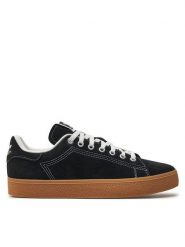 Adidas Sneakersy Stan Smith CS IG1284 Czarny. Czarne buty sportowe casual Adidas, bez wzorów, ze skóry, bez zapięcia. Za 449.99 zł.