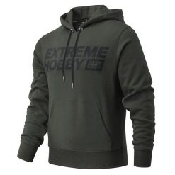 Bluza męska z kapturem EXTREME HOBBY BLOCK 2024. Niebieskie bluzy EXTREME HOBBY, l, bez wzorów, z bawełny, z kapturem. Za 249.00 zł.