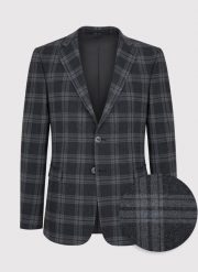 PAKO LORENTE – Marynarka garniturowa P22WF-3G-002-S-S. Szare garnitury Pako Lorente, m, bez wzorów, z elastanu. Za 299.99 zł.