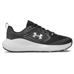Buty treningowe męskie Under Armour Ua Charged Commit Tr 4. Czarne buty treningowe Under Armour, bez wzorów, z materiału, na fitness i siłownię. Za 327.00 zł.