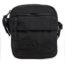 Saszetka HUGO. Czarne saszetki i nerki Hugo, bez wzorów. Za 299.99 zł.