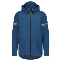 Kurtka wodoodporna Agu Original Essential. Niebieskie kurtki AGU, m, bez wzorów, z materiału, bez kaptura. Za 351.40 zł.