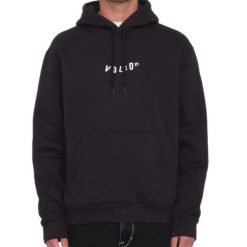 Bluza sportowa męska Volcom Gothstone. Czarne bluzy bez kaptura Volcom, m, bez wzorów, z bawełny, bez kaptura. W wyprzedaży za 299.10 zł.