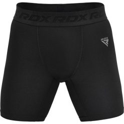 Spodenki treningowe RDX T15 Compression. Czarne krótkie spodenki sportowe RDX SPORTS, m, bez wzorów. Za 89.99 zł.