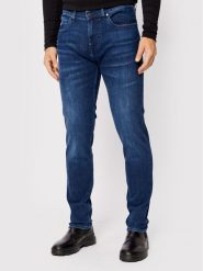 7 For All Mankind Jeansy Luxe Performance JSMXB800LI Granatowy Slim Tapered Fit. Niebieskie jeansy 7 for all mankind, m. Za 579.99 zł.