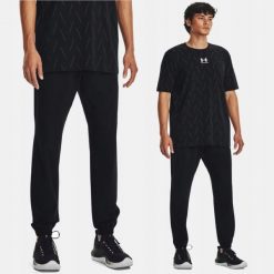 Spodnie Męskie Under Armour Treningowe Sportowe. Czarne buty treningowe Under Armour, m, bez wzorów. Za 299.99 zł.