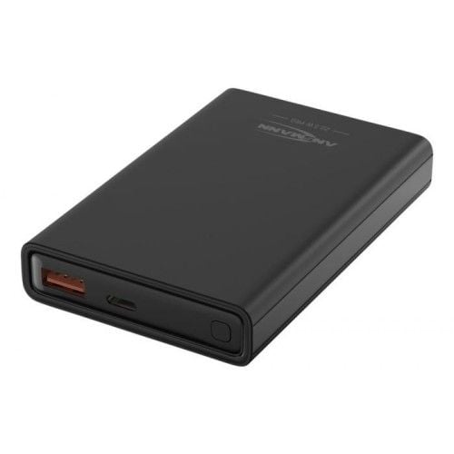 Ansmann 1700-0154 bank mocy Litowo-jonowa (Li-Ion) 10000 mAh Czarny. Czarne powerbanki Ansmann. Za 211.99 zł.