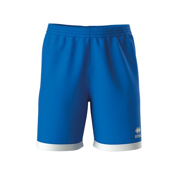 Szorty Errea Barney. Niebieskie krótkie spodenki sportowe ERREA, m, z aplikacjami, z materiału. Za 139.50 zł.