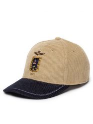 Aeronautica Militare Czapka z daszkiem 262HA1261UCT04388 Beżowy. Brązowe czapki z daszkiem Aeronautica Militare, bez wzorów, z bawełny. Za 239.99 zł.