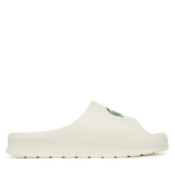 Klapki Lacoste. Białe klapki LACOSTE. Za 169.99 zł.