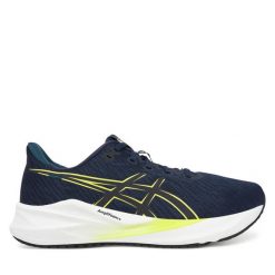 Buty do biegania Asics. Niebieskie buty do biegania ASICS, bez wzorów, bez zapięcia, do biegania. Za 359.99 zł.