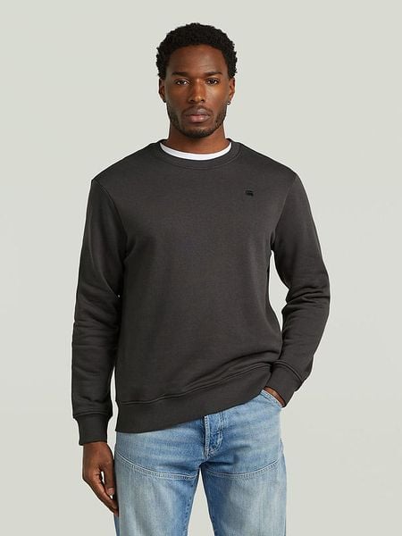 G-Star Bluza w kolorze antracytowym rozmiar: S. Czarne bluzy G-Star, s, bez wzorów, z bawełny, bez kaptura. Za 166.10 zł.