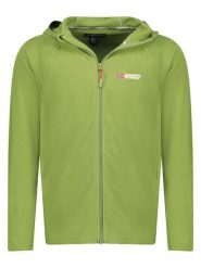 ANAPURNA Kurtka polarowa "Tugoodana" w kolorze zielonym rozmiar: S. Zielone kurtki ANAPURNA, s, bez wzorów, z polaru, bez kaptura. Za 60.99 zł.