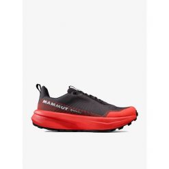 Buty turystyczne męskie Mammut Aenergy Mtn Low GTX. Czerwone buty turystyczne Mammut, bez wzorów, bez zapięcia. Za 765.20 zł.