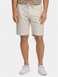 Lindbergh Szorty materiałowe 30-508003 Beżowy Relaxed Fit. Brązowe szorty Lindbergh, m, bez wzorów, z bawełny. Za 259.99 zł.