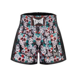 Szorty do boksu tajskiego Tapout Bollan. Czarne szorty TAPOUT, bez wzorów, sportowe. Za 275.50 zł.