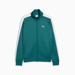 Bluza sportowa męska Puma T7 ALWAYS ON TRACK 62958741. Niebieskie bluzy z kapturem Puma, m, bez wzorów, z bawełny, z kapturem. Za 255.82 zł.