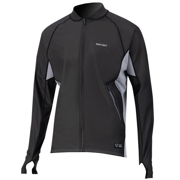 Kurtka do sportów wodnych męska Prolimit SUP Top Loosefit (PU) Splash. Szare kurtki PROLIMIT, m, bez wzorów, bez kaptura. Za 620.00 zł.