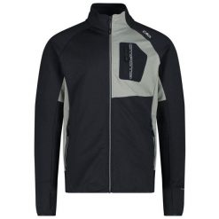 Kurtka polarowa męska CMP Man. Czarne kurtki CMP, m, bez wzorów, z polaru, bez kaptura. Za 261.99 zł.