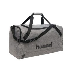 Torba sportowa dla dorosłych Hummel Core Sports Bag. Czarne torby na ramię Hummel, bez wzorów, na ramię, duże, bez dodatków. Za 59.00 zł.