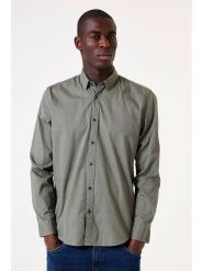 Garcia Koszula w kolorze khaki rozmiar: XL. Brązowe koszule Garcia, xl, bez wzorów, z bawełny, bez kołnierzyka, bez ramiączek. Za 87.61 zł.