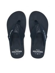Tommy Hilfiger Japonki Hilfiger 85 Beach Sandal FM0FM05339 Granatowy. Niebieskie japonki Tommy Hilfiger, bez wzorów, z materiału. Za 139.99 zł.