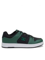 DC Sneakersy MANTECA 4 ADYS100765-BFS Zielony. Zielone buty sportowe casual DC, bez wzorów, ze skóry, bez zapięcia. Za 279.99 zł.