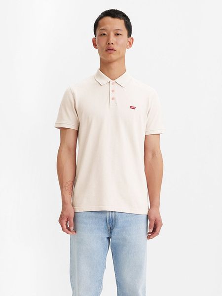 Levi´s Koszulka polo w kolorze jasnoróżowym rozmiar: XL. Różowe koszulki polo s, bez wzorów, z bawełny, bez kołnierzyka, bez ramiączek. Za 114.17 zł.