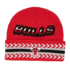 Czapka Chicago Bulls NBA Game On Hwc. Czerwone czapki zimowe Mitchell & Ness, bez wzorów. Za 197.00 zł.