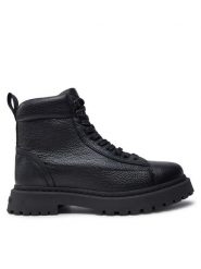 Tommy Jeans Trapery Tjm Warm Lining Boot EM0EM01274 Czarny. Czarne trapery Tommy Jeans, z jeansu, bez zapięcia. Za 747.67 zł.