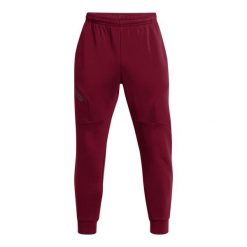 Jogging Under Armour Unstoppable Fleece. Czarne spodnie treningowe długie Under Armour, s, bez wzorów. Za 401.60 zł.