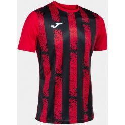 Koszulka Sportowa Joma Inter III Czerwona i Czarna - Rozmiar XL - Oddychająca. Czarne t-shirty sportowe Joma, bez wzorów, z meshu, bez ramiączek, do piłki nożnej. W wyprzedaży za 133.50 zł.