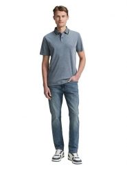 Tom Tailor Koszulka polo w kolorze szarym rozmiar: L. Szare koszulki polo Tom Tailor, l, bez wzorów, z bawełny, bez kołnierzyka, bez ramiączek. Za 74.46 zł.