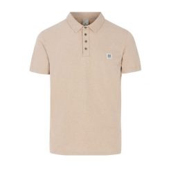 Polo Protest Nico. Brązowe koszulki polo Protest, m, bez wzorów, bez kołnierzyka, bez ramiączek. Za 241.00 zł.