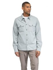 Bergans Koszula flanelowa "Nordmarka" - Relaxed fit - w kolorze zielonym rozmiar: M. Zielone koszule Bergans, m, bez wzorów, z bawełny, bez kołnierzyka, bez ramiączek. Za 232.23 zł.