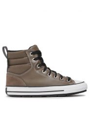 Converse Trampki Chuck Taylor All Star Berkshire Boot A04476C Beżowy. Brązowe trampki Converse, m, bez wzorów, bez zapięcia. Za 269.99 zł.