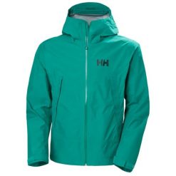 Kurtka turystyczna Helly Hansen Verglas Infinity 2.0. Zielone kurtki Helly Hansen, bez wzorów, bez kaptura. W wyprzedaży za 1,199.20 zł.