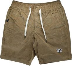 Szorty sztruksowe/klasyczne – dla dorosłych – organiczne (brązowe). Brązowe sztyblety SURF MONKEY, bez wzorów, z bawełny, bez obcasa, na płaskiej podeszwie, bez zapięcia. Za 349.95 zł.