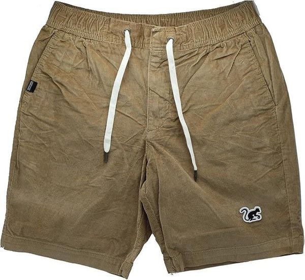 Szorty sztruksowe/klasyczne – dla dorosłych – organiczne (brązowe). Brązowe sztyblety SURF MONKEY, bez wzorów, z bawełny, bez obcasa, na płaskiej podeszwie, bez zapięcia. Za 349.95 zł.