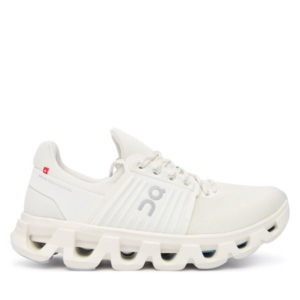 Buty do biegania On. Białe buty do biegania On, bez wzorów, bez zapięcia, do biegania. Za 649.99 zł.