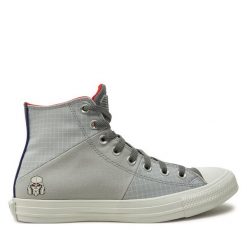 Trampki Converse. Szare trampki Converse, m, bez wzorów, bez zapięcia. Za 129.99 zł.