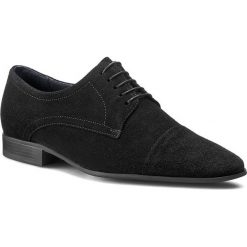 Półbuty GINO ROSSI - Ridge MPC476-M79-R500-9900-0 Czarny 99. Czarne eleganckie półbuty Gino Rossi, bez wzorów, ze skóry, bez obcasa, bez zapięcia. W wyprzedaży za 189.00 zł.
