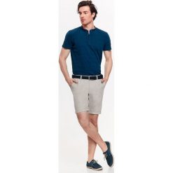 T-SHIRT POLO MĘSKI Z FAKTURĄ. Bluzki z długim rękawem marki TOP SECRET. W wyprzedaży za 54.99 zł.