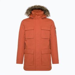 Kurtka zimowa męska Jack Wolfskin Glacier Canyon Parka. Brązowe kurtki Jack Wolfskin, na zimę, m, bez wzorów, bez kaptura. Za 879.99 zł.