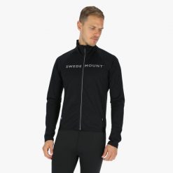 Kurtka rowerowa Mężczyzna Swedemount Giro 3L Jacket wodoodporny. Czarne kurtki SWEDEMOUNT, l, bez wzorów, z tkaniny, bez kaptura. Za 499.99 zł.