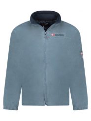 Geographical Norway Kurtka polarowa "Tamazonie" w kolorze niebieskim rozmiar: XXL. Niebieskie kurtki Geographical Norway, xxl, bez wzorów, z materiału, bez kaptura. Za 100.28 zł.