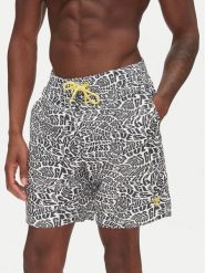 Guess Szorty kąpielowe F5GT04 WG2D2 Czarny Regular Fit. Czarne kąpielówki Guess, m, z aplikacjami, z syntetyku. Za 229.99 zł.