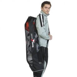Torba na piłki Precision Tubular. Czarne torby na ramię PRECISION, bez wzorów, z nylonu, na ramię, bez dodatków. Za 144.00 zł.
